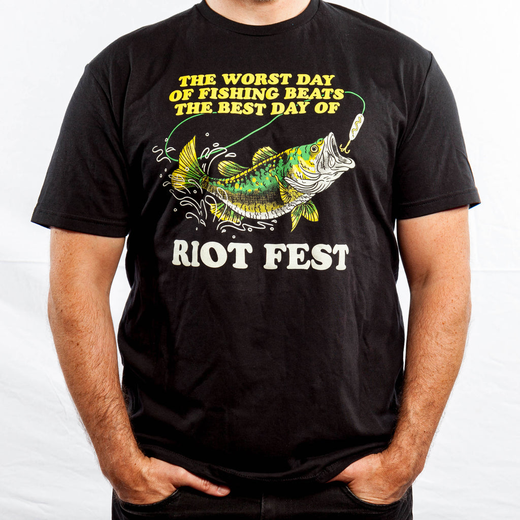 Riot Fest Fishing Tee – Riot Brand