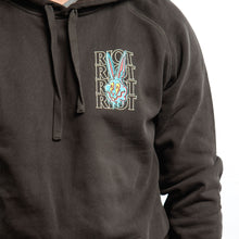 Riot Melted Bunny Black Hoodie