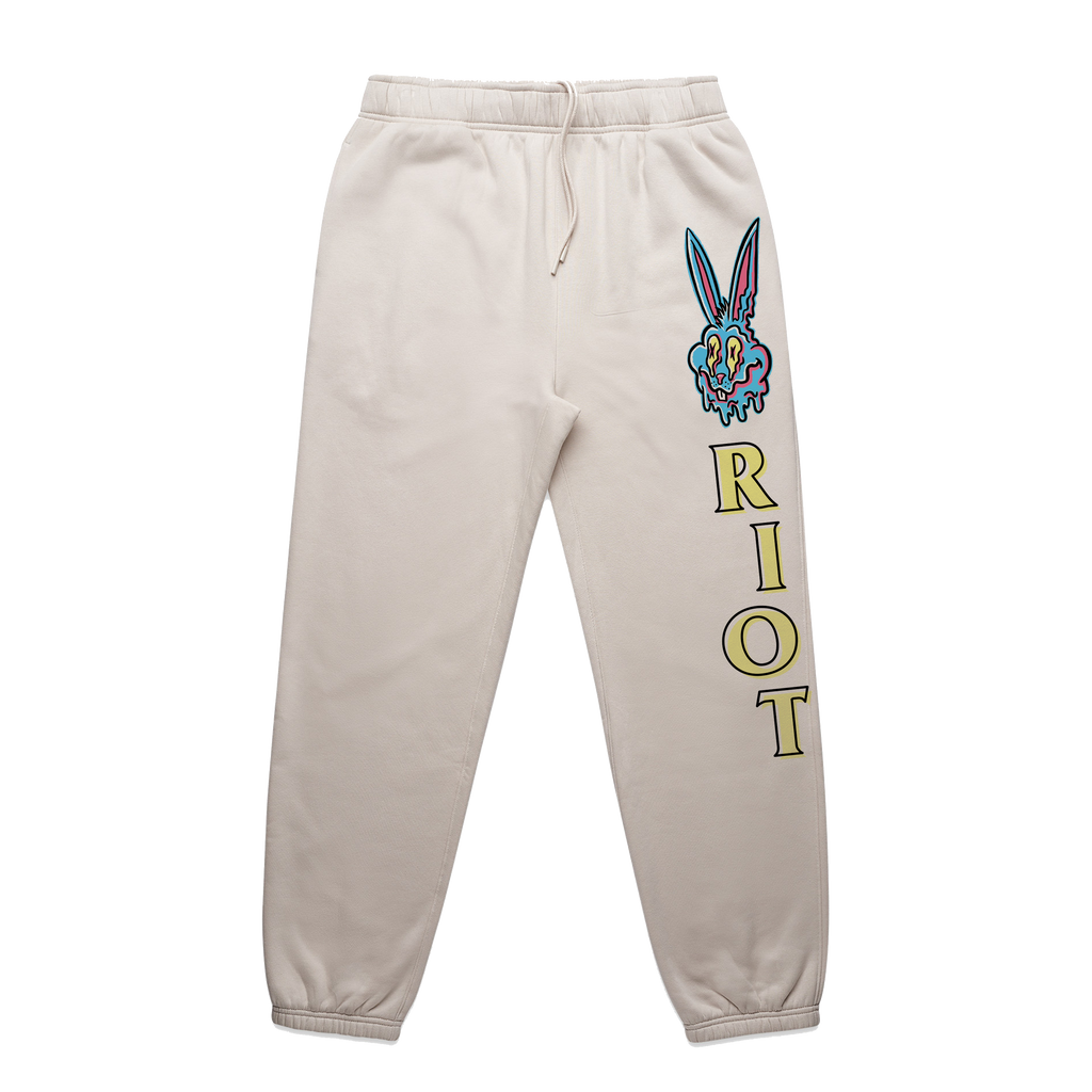 Riot Melted Bunny Cream Sweatpants