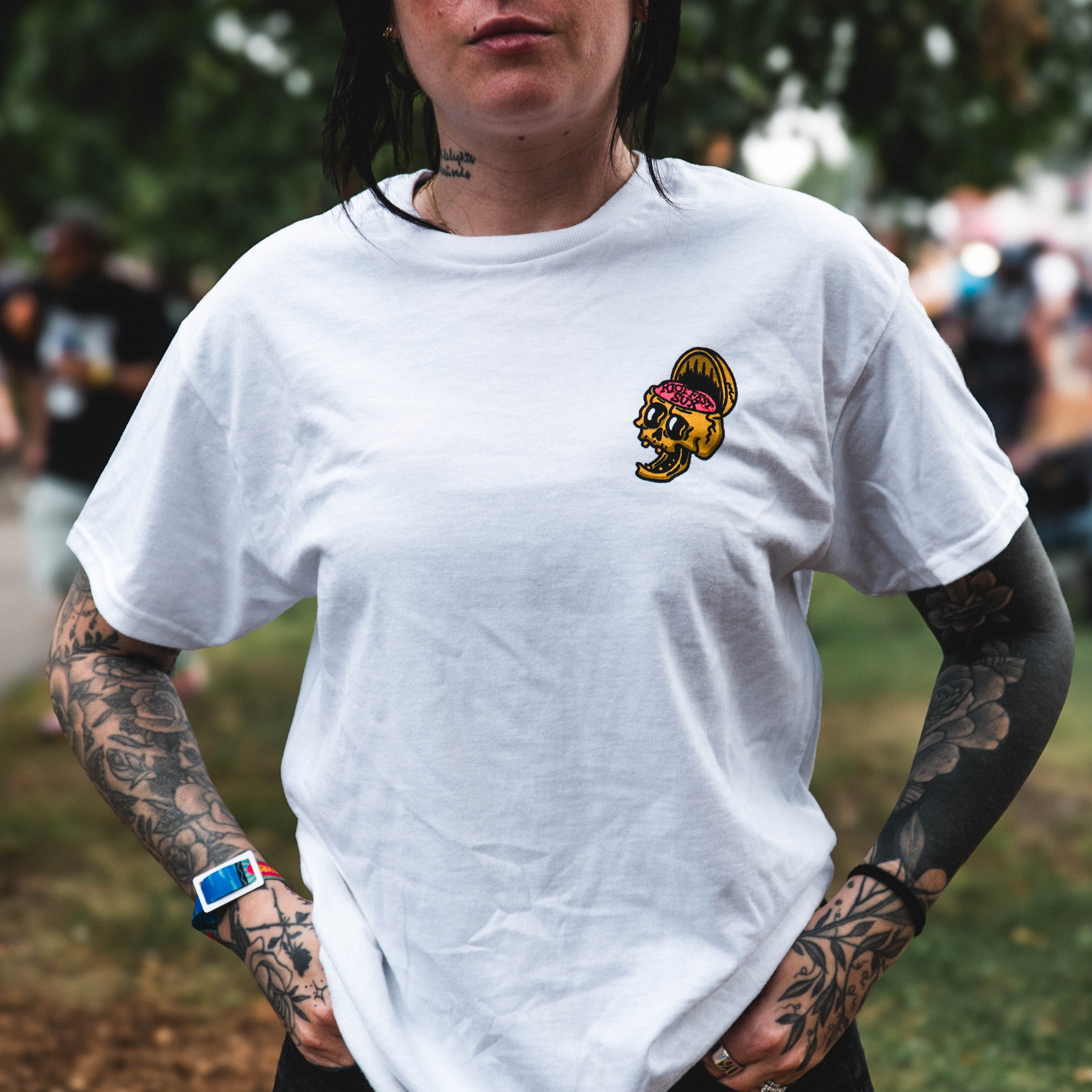 Gin & Juice + Riot Fest Collab Tee