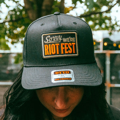 Sorry We're Riot Hat
