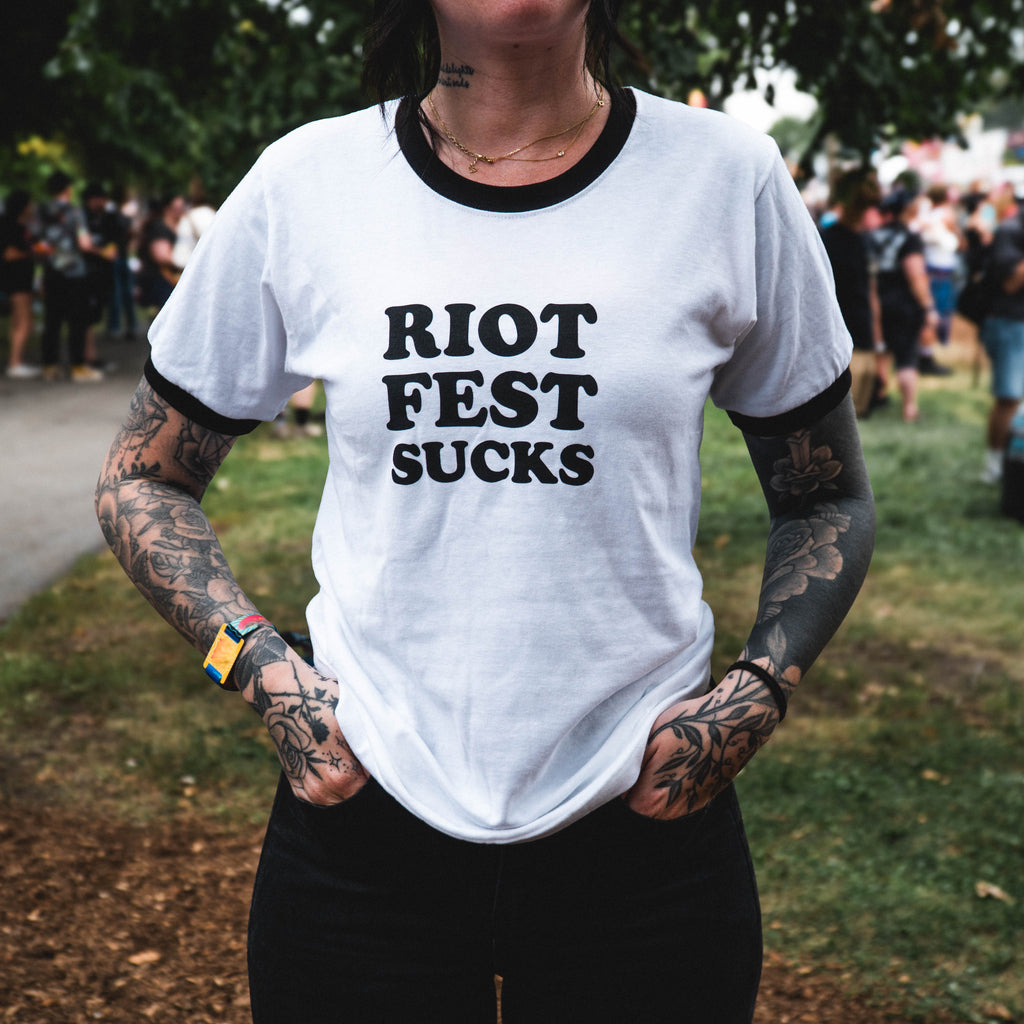 Riot Fest Sucks Ringer Tee