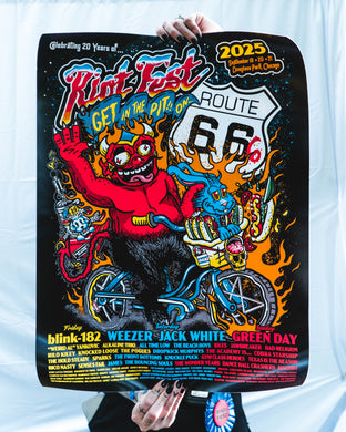2025 Route 66 Screen Printed Poster