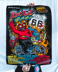 2025 Route 66 Screen Printed Poster