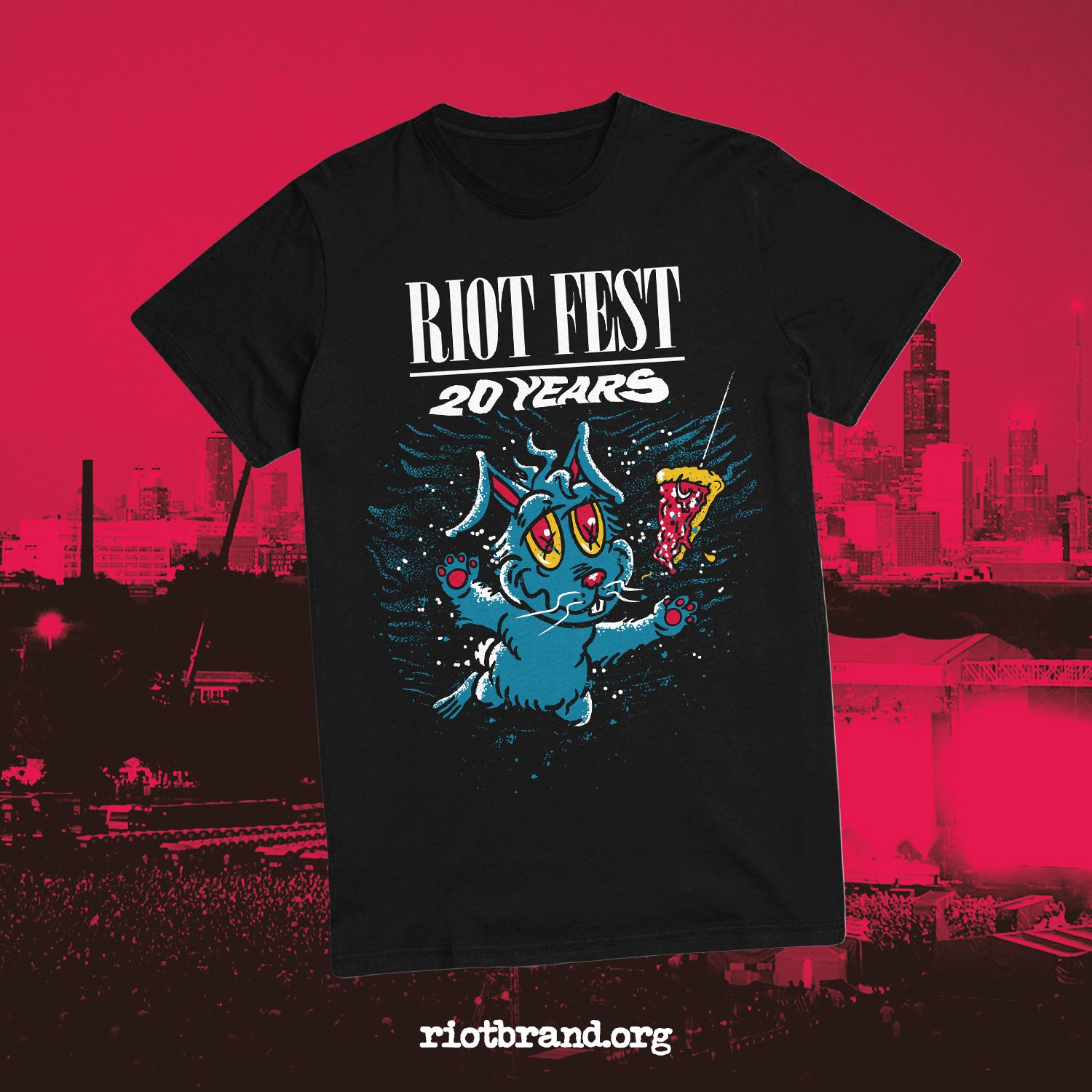 Official Riot Fest Merch, Lineup T-Shirts, Posters, + Hoodies – Riot Brand