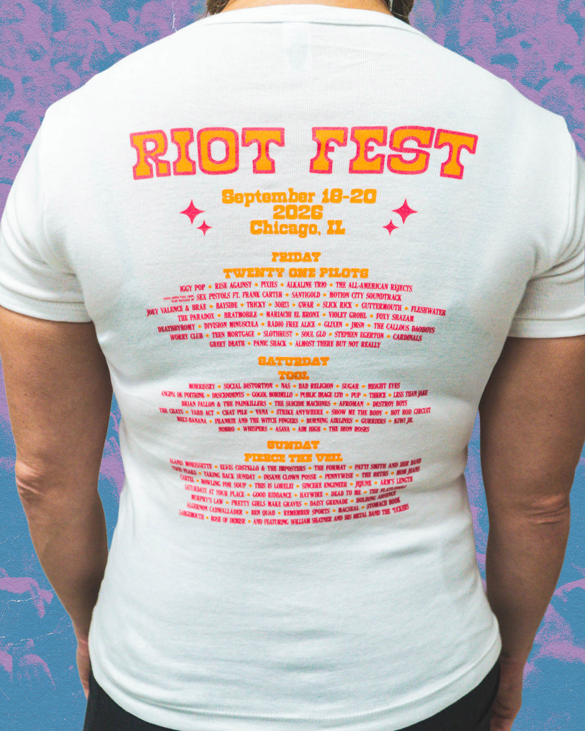 2026 Heart Pocket Lineup Tee