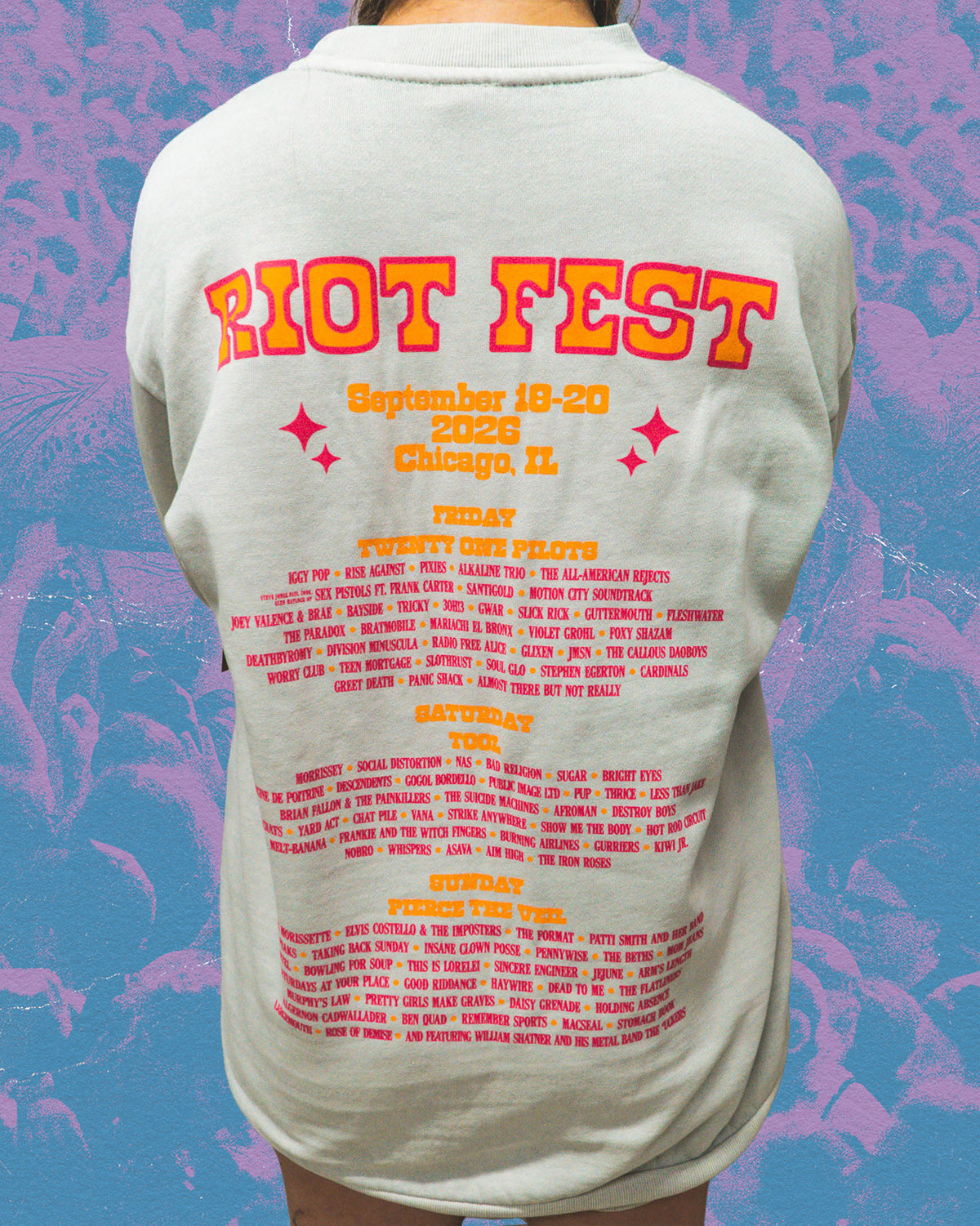 2026 Heart Lineup Crewneck Sweatwhirt