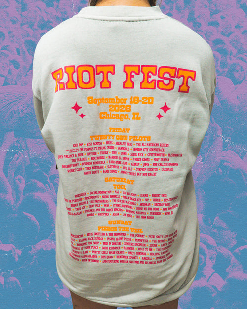 2026 Heart Lineup Crewneck Sweatwhirt