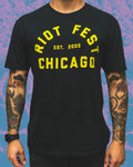 2026 Yellow Text Lineup Tee