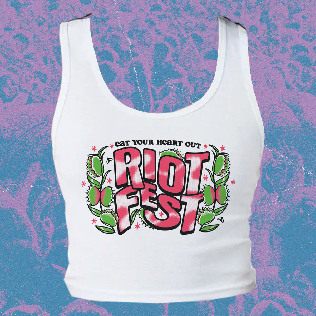 Eat Your Heart Out Crop Tank