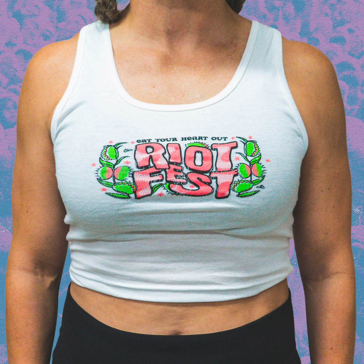Eat Your Heart Out Crop Tank