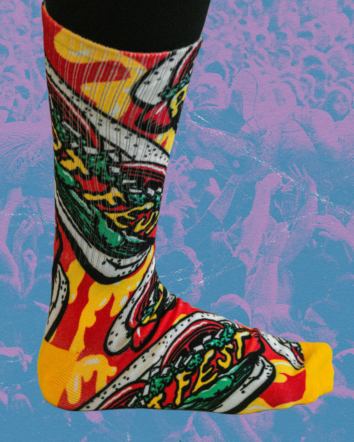 Hot Dog Socks