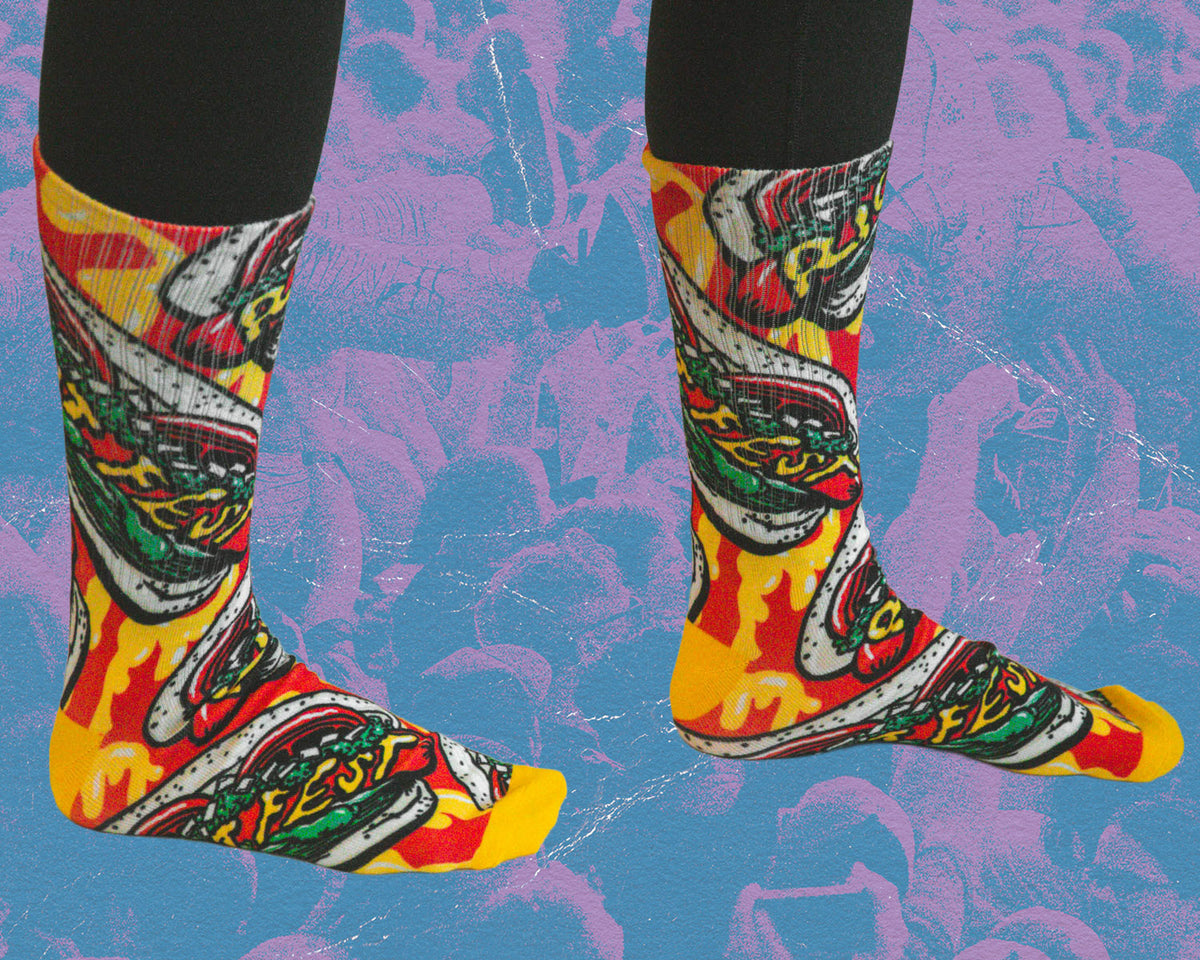 Hot Dog Socks