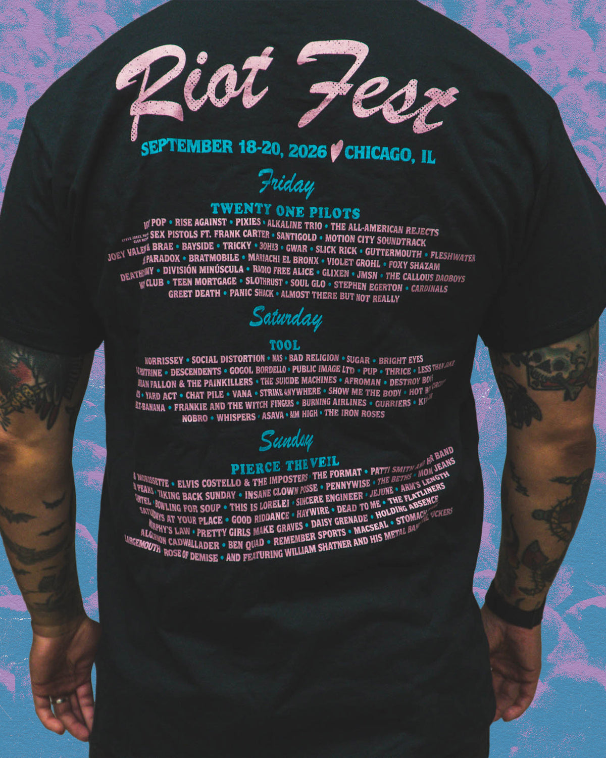 2026 Tongue Tied Lineup Tee