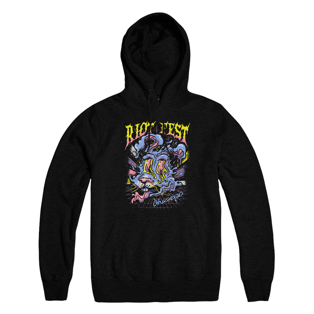 2026 Psychedelic Bunny Hoodie
