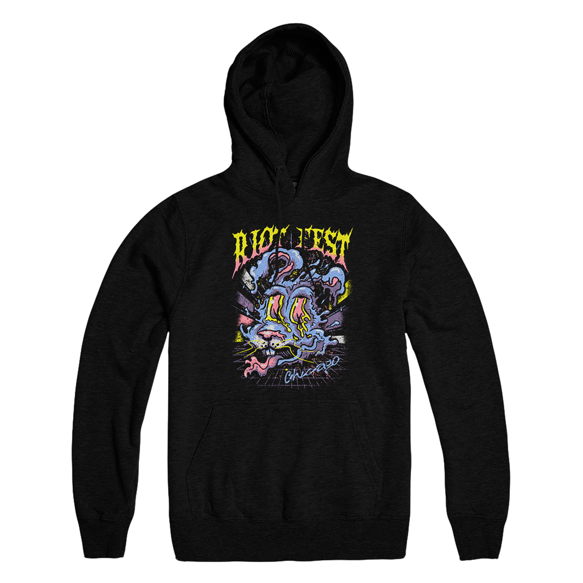 2026 Psychedelic Bunny Hoodie