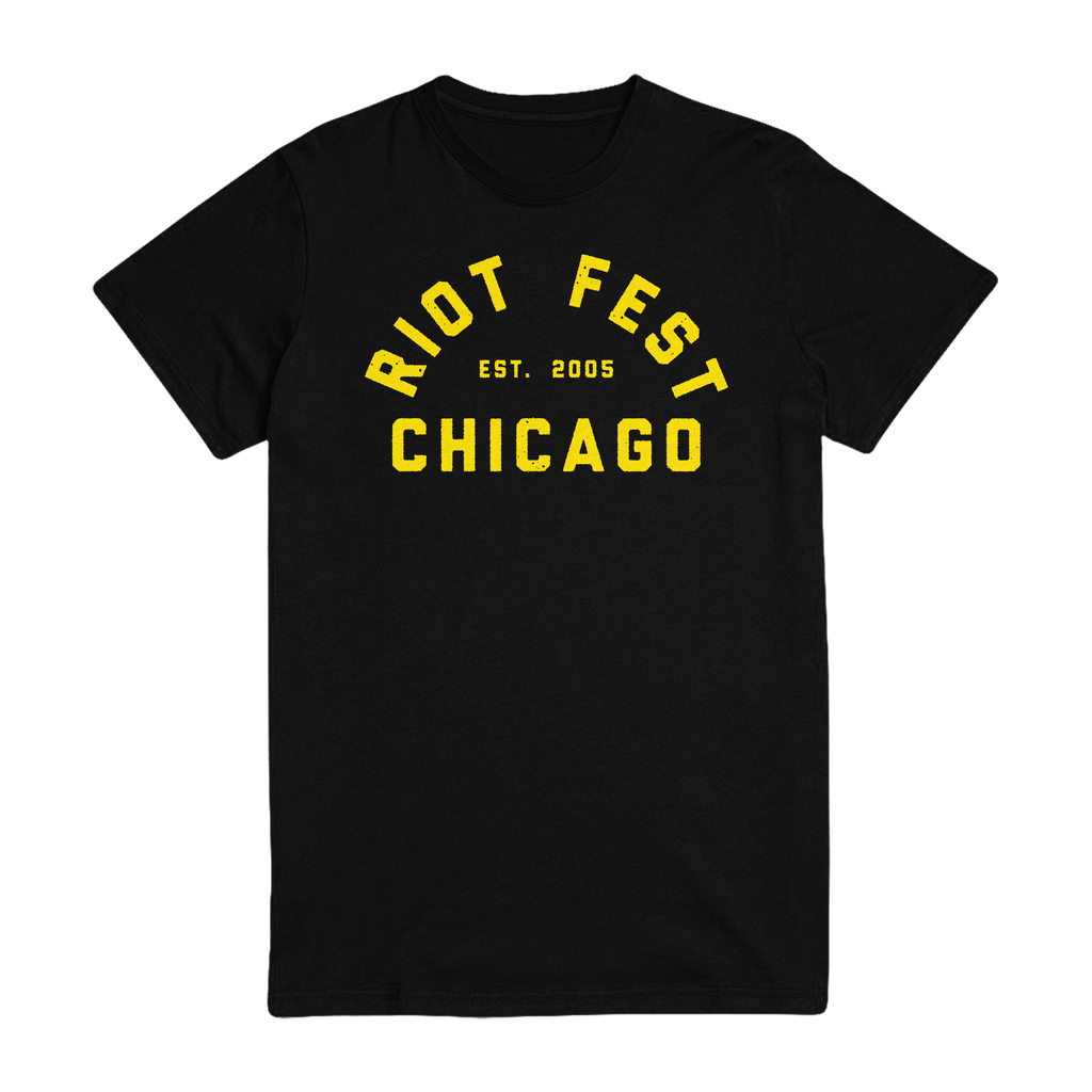 2026 Yellow Text Lineup Tee