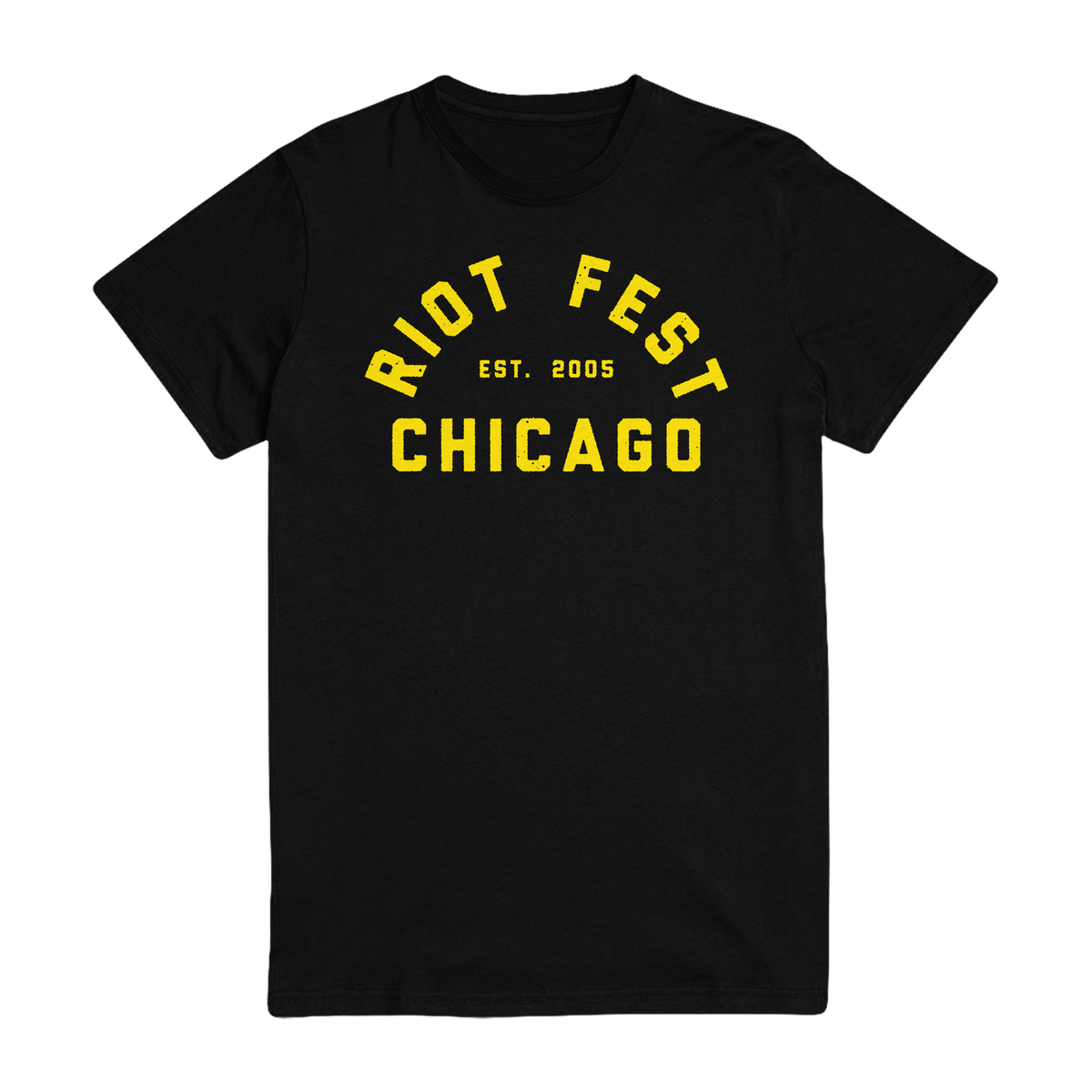 2026 Yellow Text Lineup Tee