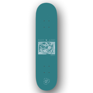 Riot/Art Dept. Skate Co. Skate Deck