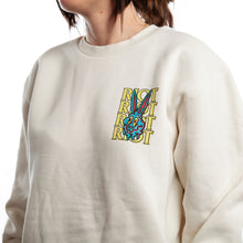 Riot Melted Bunny Cream Pullover Sweatshirt