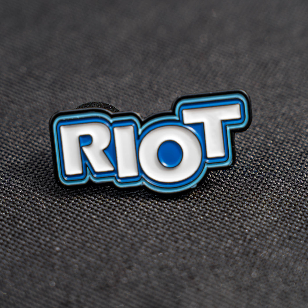 Riot Oreo Parody Enamel Pin