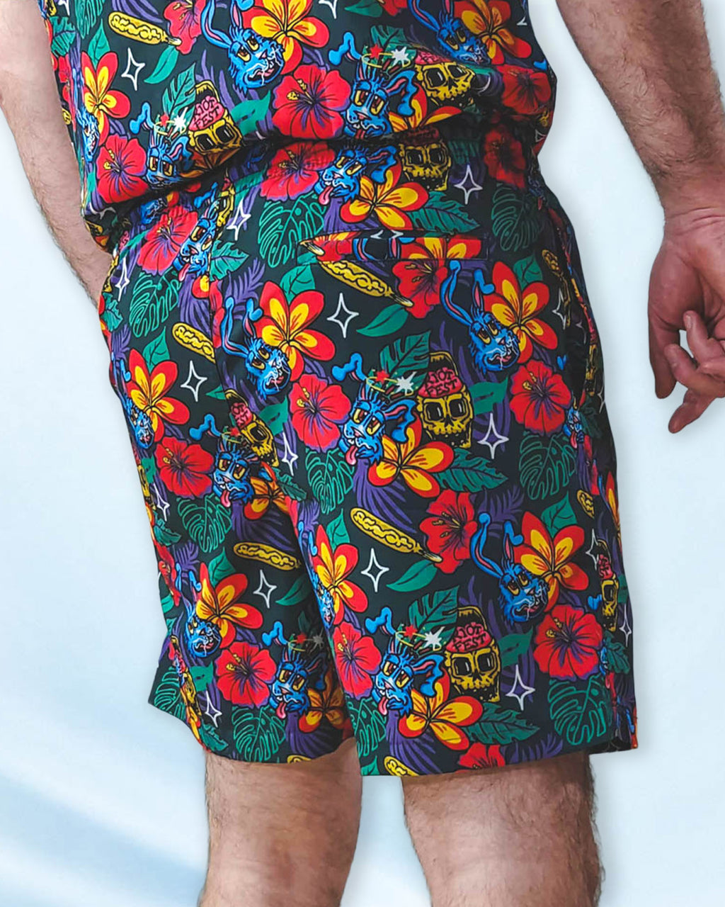 Hawaiian Set (Shirt and Shorts)