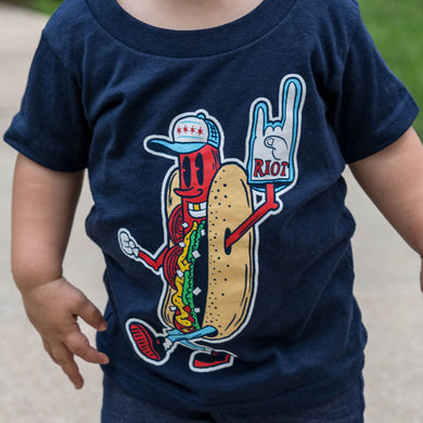 Riot Hot Dog Youth Tee