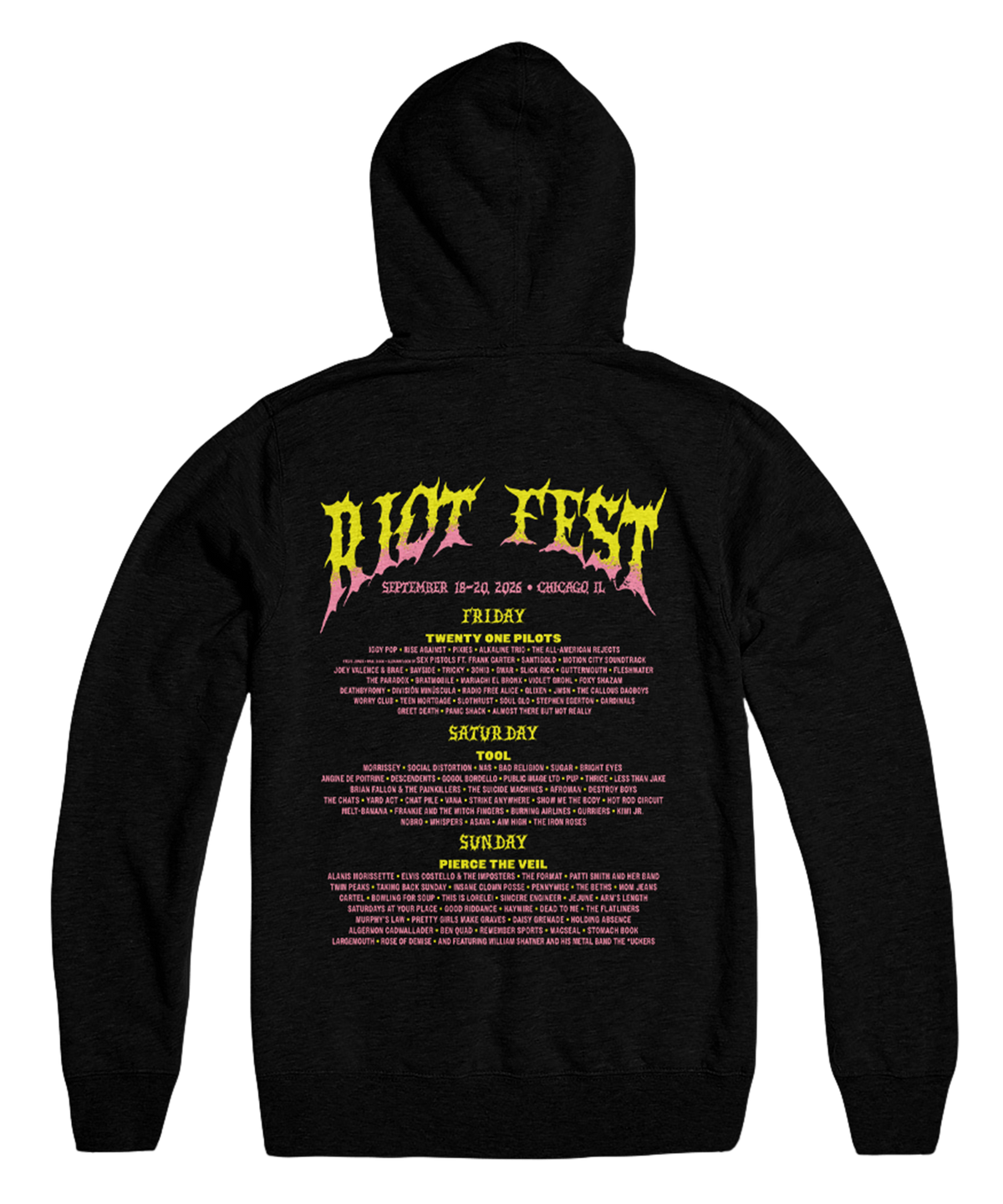 2026 Psychedelic Bunny Hoodie