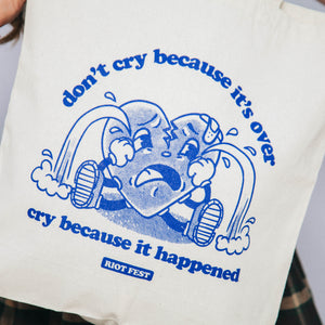 Crying Heart Tote Bag