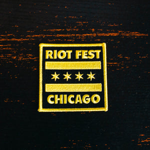 Riot Fest 2024 Chicago Flag Patch