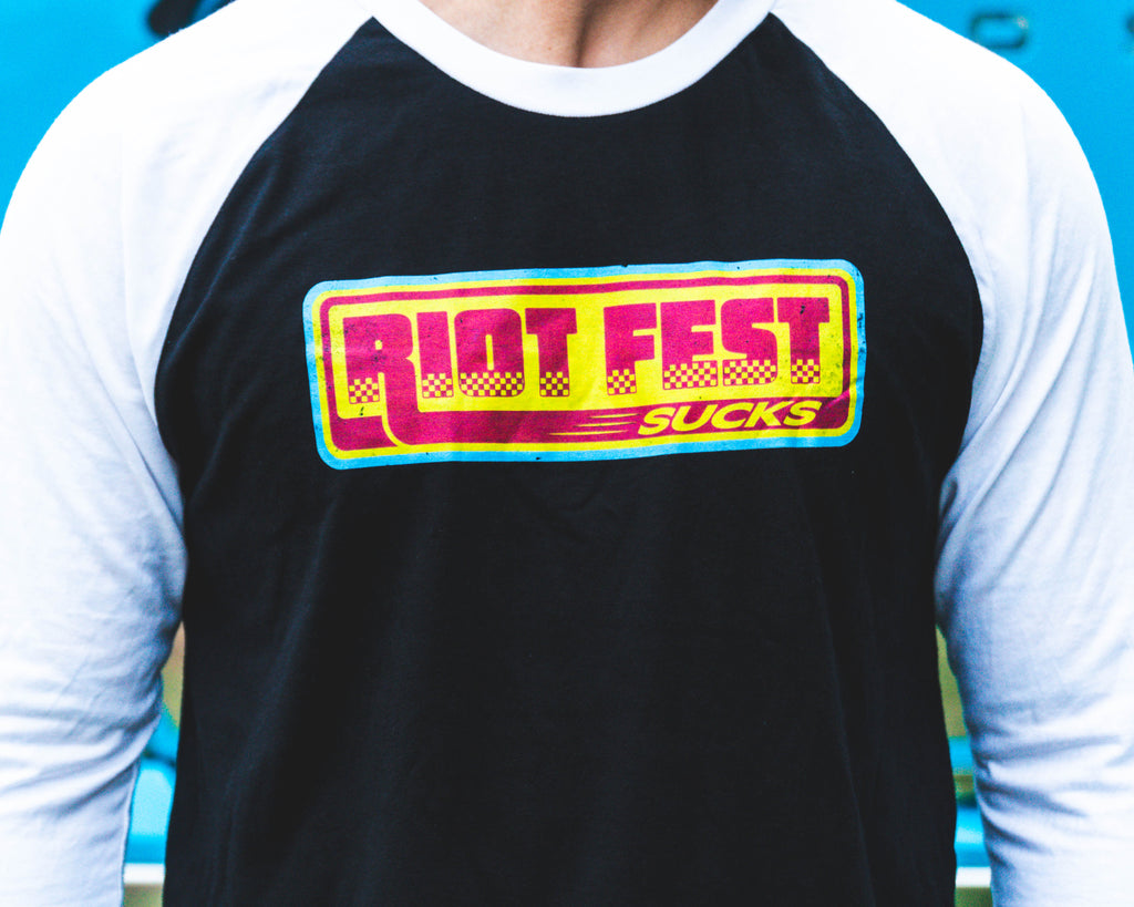 Riot Fest Sucks Raglan