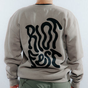 Wavy Crewneck Sweatshirt