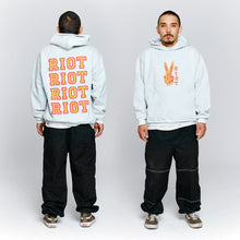 Riot x Rumours Collab Hoodie - RiotLand Bunny Grey