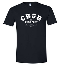 CBGB + Riot Fest Collab Tee