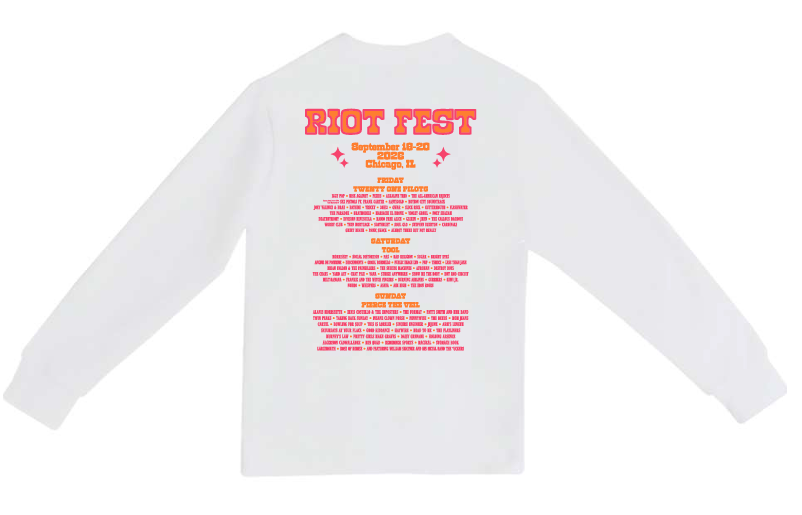 2026 Heart Lineup Crewneck Sweatwhirt