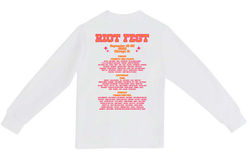 2026 Heart Lineup Crewneck Sweatwhirt