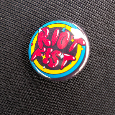 Riot Fest Bubbly Button