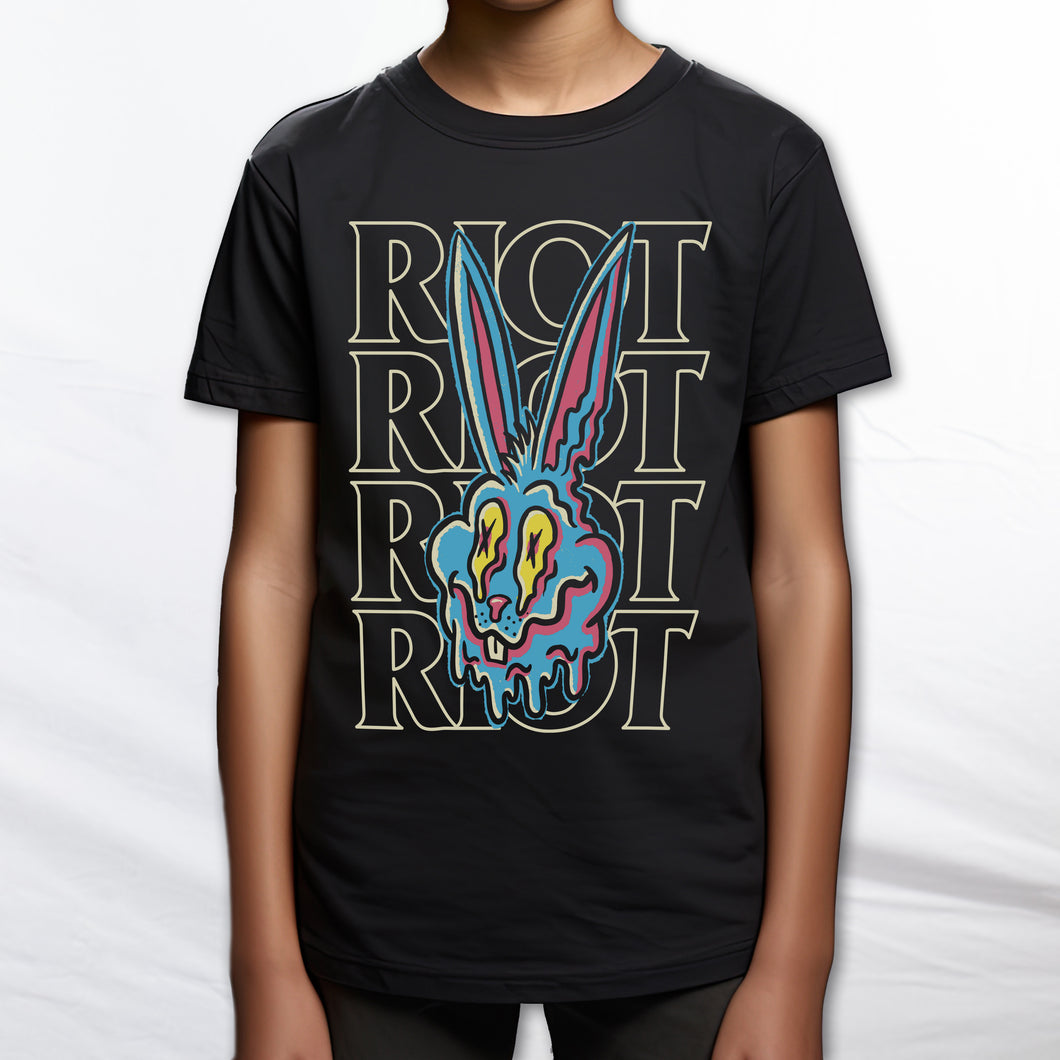 Youth Riot Melted Bunny 2023 Lineup Tee