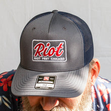 Navy Embroidered Trucker Hat Preorder