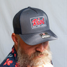 Navy Embroidered Trucker Hat